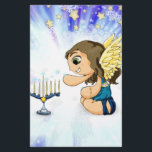 Menorah Angel Stationery<br><div class="desc">Original artwork by Thedustyphoenix.</div>