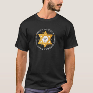 Menorah Cellphone Hanukkah Jewish Ugly Christmas S T-Shirt