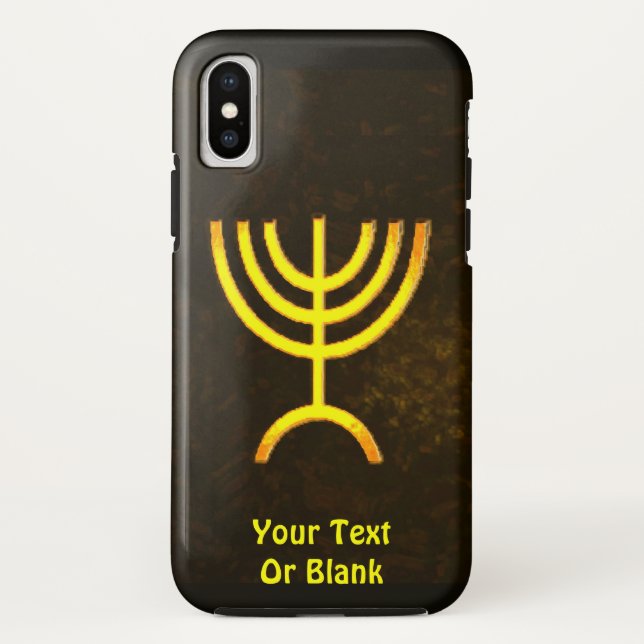 Menorah Flame Case-Mate iPhone Case (Back)