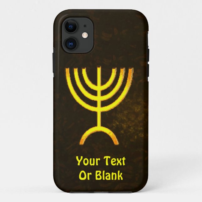 Menorah Flame Case-Mate iPhone Case (Back)