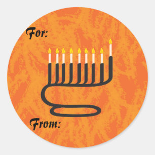 Menorah, Gift labels