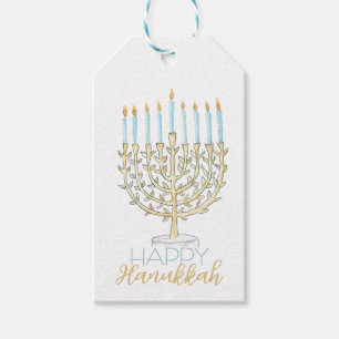 Menorah Gift Tag