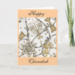 Menorah Hannukah Holiday Card<br><div class="desc">Menorah Hannukah</div>