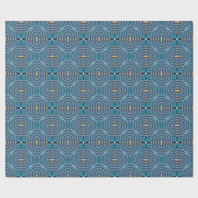 Menorah | Hanukah | Hanukkiah | Jewish | Hygge Wrapping Paper (Seam)
