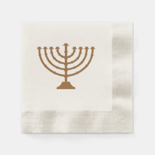 Menorah ~ Hanukkah Celebration Napkin