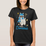Menorah Hanukkah Llama Cute Alpaca Chanukah 1 T-Shirt<br><div class="desc">Menorah Hanukkah Llama Cute Alpaca Chanukah 1.</div>