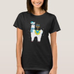 Menorah Hanukkah Llama   Cute Alpaca Chanukah     T-Shirt<br><div class="desc">Menorah Hanukkah Llama   Cute Alpaca Chanukah    .</div>
