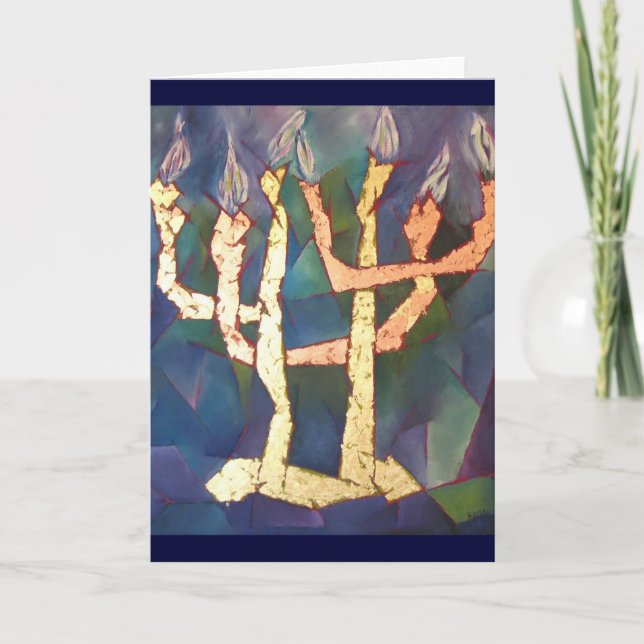 Menorah Holiday Card (Front)