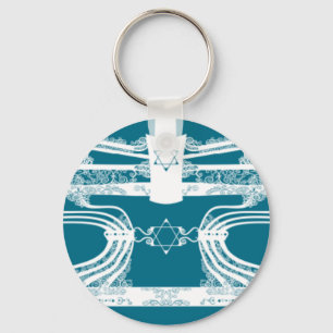 Menorah Key Ring