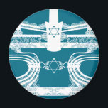 Menorah Magnet<br><div class="desc">Original Artwork by Thedustyphoenix.</div>