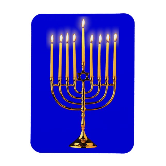Menorah Magnet (Vertical)