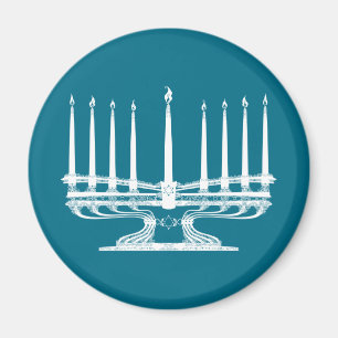 Menorah Magnet