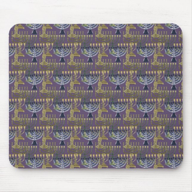 Menorah Mouse Mat (Front)