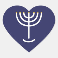 Menorah Navy Gold Graphic