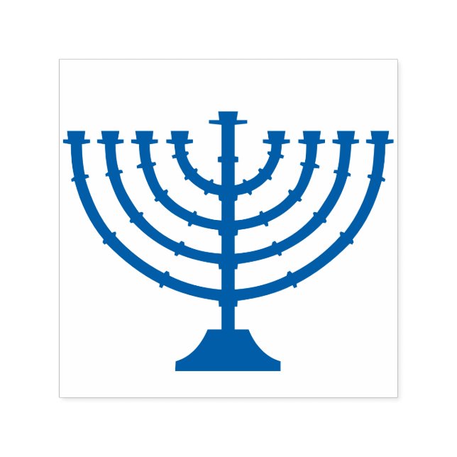 Menorah Self-inking Stamp (Design)