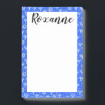 Menorah Star of David Hanukkah CUSTOMIZED Notepad<br><div class="desc">Make your shopping lists in style with this customisable grocery shopping,  meal planning or to-do list notepad. Customise or add text to suit your needs. Keep or delete the lines too. Check my shop for more sizes and styles!</div>