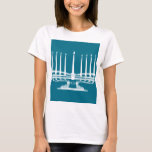 Menorah T-Shirt<br><div class="desc">Original Artwork by Thedustyphoenix.</div>