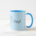 Menorah Turkey Mug<br><div class="desc">Oy Vey! -  Mug</div>