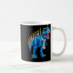 Menorasaurus Hanukkah T Rex Dinosaur Dino Chanukah Coffee Mug<br><div class="desc">Menorasaurus Hanukkah T Rex Dinosaur Dino Chanukah Boys Kids</div>
