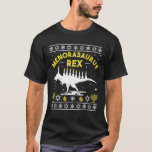 Menorasaurus Rex Hanukkah Dinosaur Gifts T-Shirt<br><div class="desc">Match and coordinate with your family,  husband,  wife,  spouse,  group or friends in holiday occasions,  birthday party,  barbecue BBQ party,  Easter,  Mothers day,  Grandparents day,  Halloween,  New year,  Father's day,  Mother's day,  Parents day,  Christmas,  Thanksgiving,  Patrick's day,  Xmas. Funny gift shirts.</div>