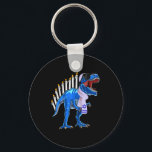 Menorasaurus Rex Shirt T Rex Dinosaur Hanukkah Gif Key Ring<br><div class="desc">Menorasaurus Rex Shirt T Rex Dinosaur Hanukkah Gift For Boys</div>