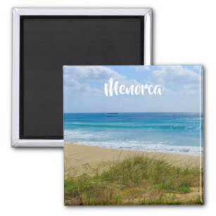 Menorca Beach and Dunes Souvenir Magnet