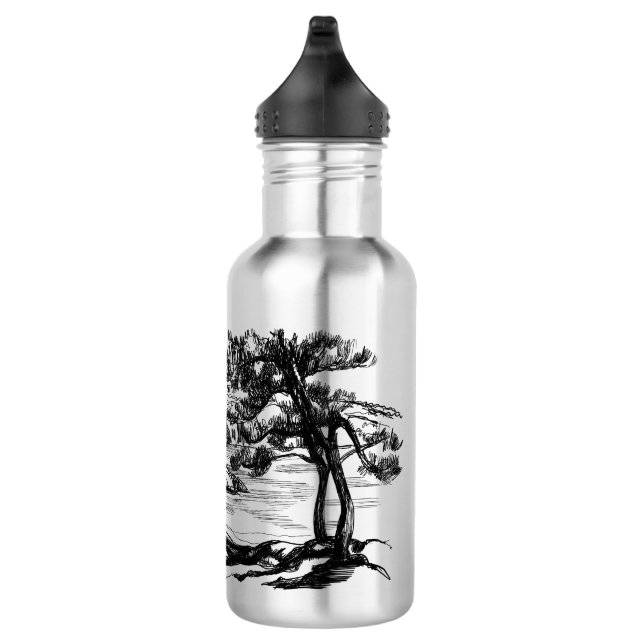 Menorca Beach landskape 532 Ml Water Bottle (Right)