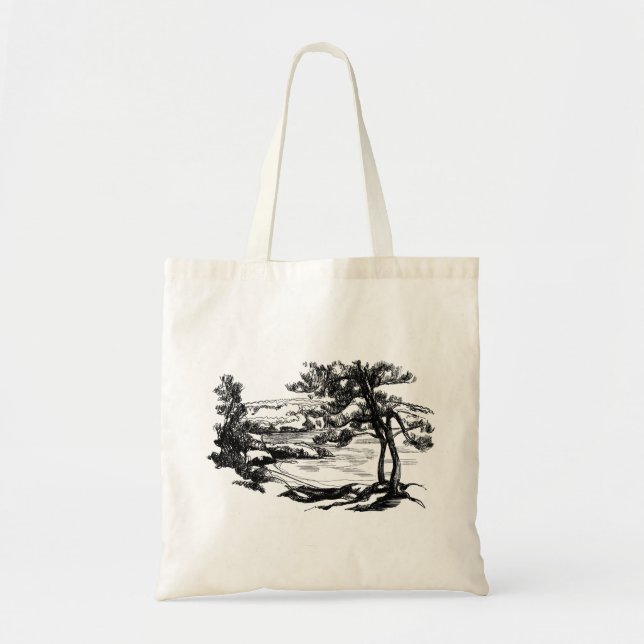 Menorca beaches tote bag (Front)