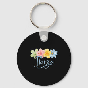 Menorca Flowers Spain Learic Islands Floral Vacati Key Ring
