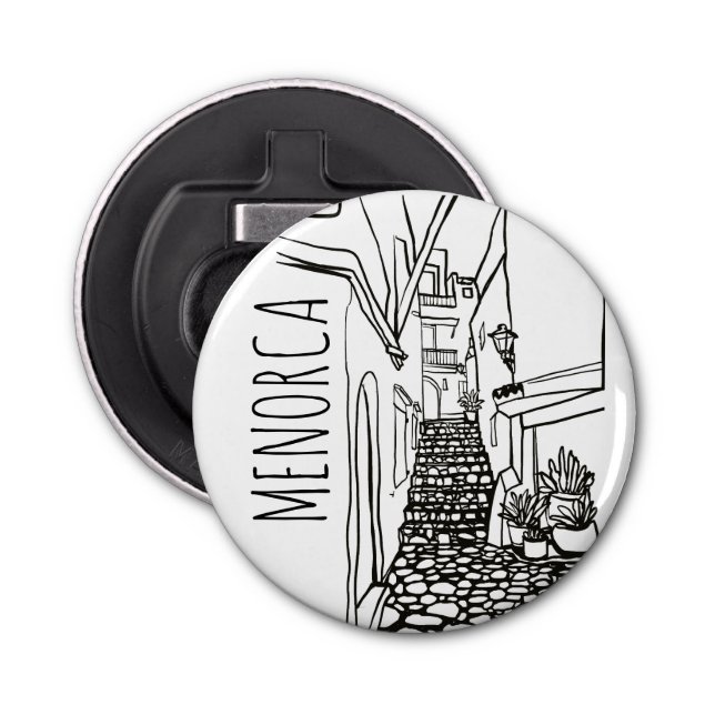 Menorca, spain bottle opener (Front)