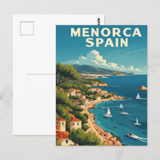 Menorca Spain Postcard
