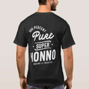 Mens 100 Percent Pure Super Nonno Gift T-Shirt