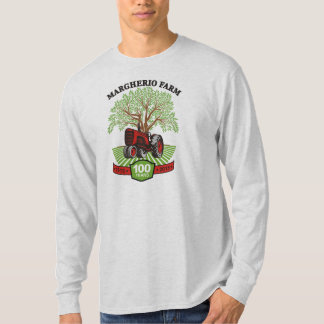 Mens-100 Year TShirt Long Sleeve