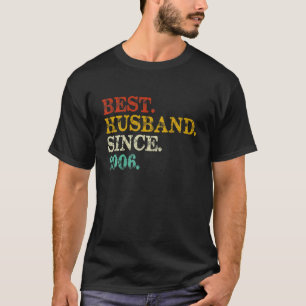Mens 15Th Wedding Anniversary Best Husband Since 2 T-Shirt