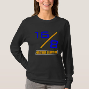 Mens 168 Healthier Behaviour Intermittent Fasting  T-Shirt