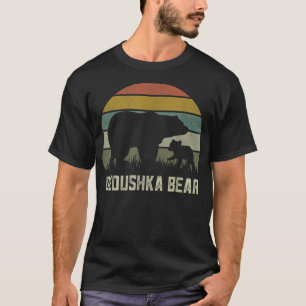 Mens 1 Cub Kid Bear Dedushka Shirts, Russian Grand T-Shirt