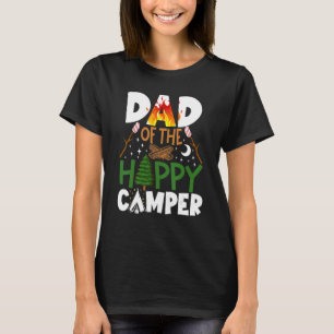 Mens 2022 Family Camping Trip Dad Of The Happy Cam T-Shirt