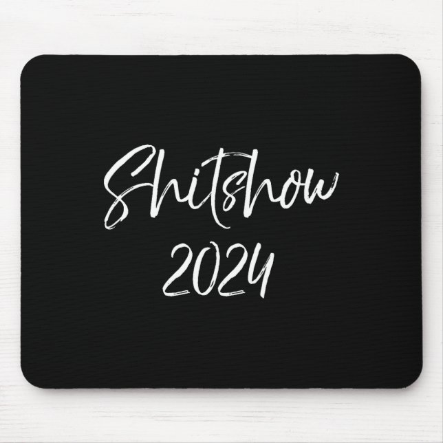 Mens 2024 Election Quote Sarcastic Litical Gift Sh Mouse Mat (Front)