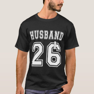 Mens 2026 husband wife matching engagement party T-Shirt