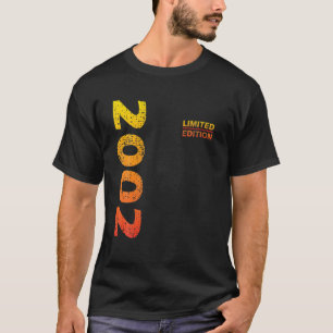 Mens 20Th Birthday Men Limited Edition 2002 Birthd T-Shirt