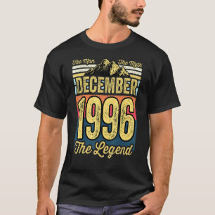 Mens 25th Birthday The Man The Myth The Legend Dec T-Shirt