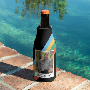 Mens 40th Birthday Vintage 1982 Bottle Cooler