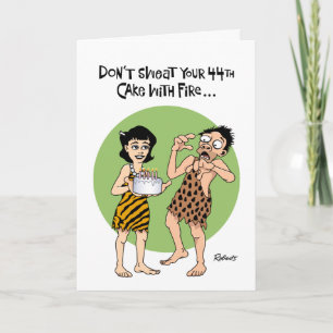 Men's 44th Birthday Card