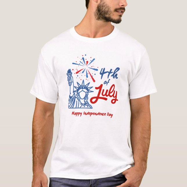 Men's 4th of July t-shirt (Front)