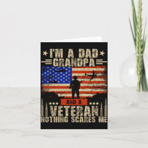 Mens 4th Of July _ Usa Flag _ A Dad Grandpa And A Card