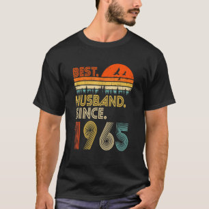 Mens 57th Wedding Anniversary Best Husband Since T-Shirt