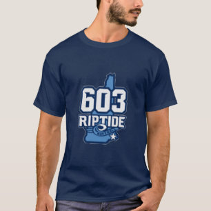 Men's 603 Riptide T-shirt w/ name and number