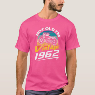 Mens 60th Birthday Man Biker Legend Motorcycle Cho T-Shirt