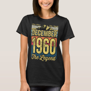 Mens 61st Birthday The Man The Myth The Legend Dec T-Shirt