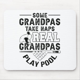 Mens 8 Ll Eight Ll - Funny Pool Billiards Mouse Mat
